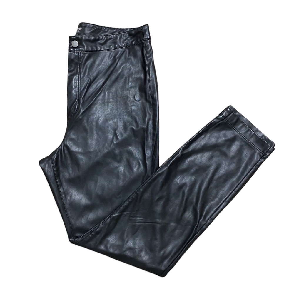 Top Shop Skinny Vegan Leather Pants